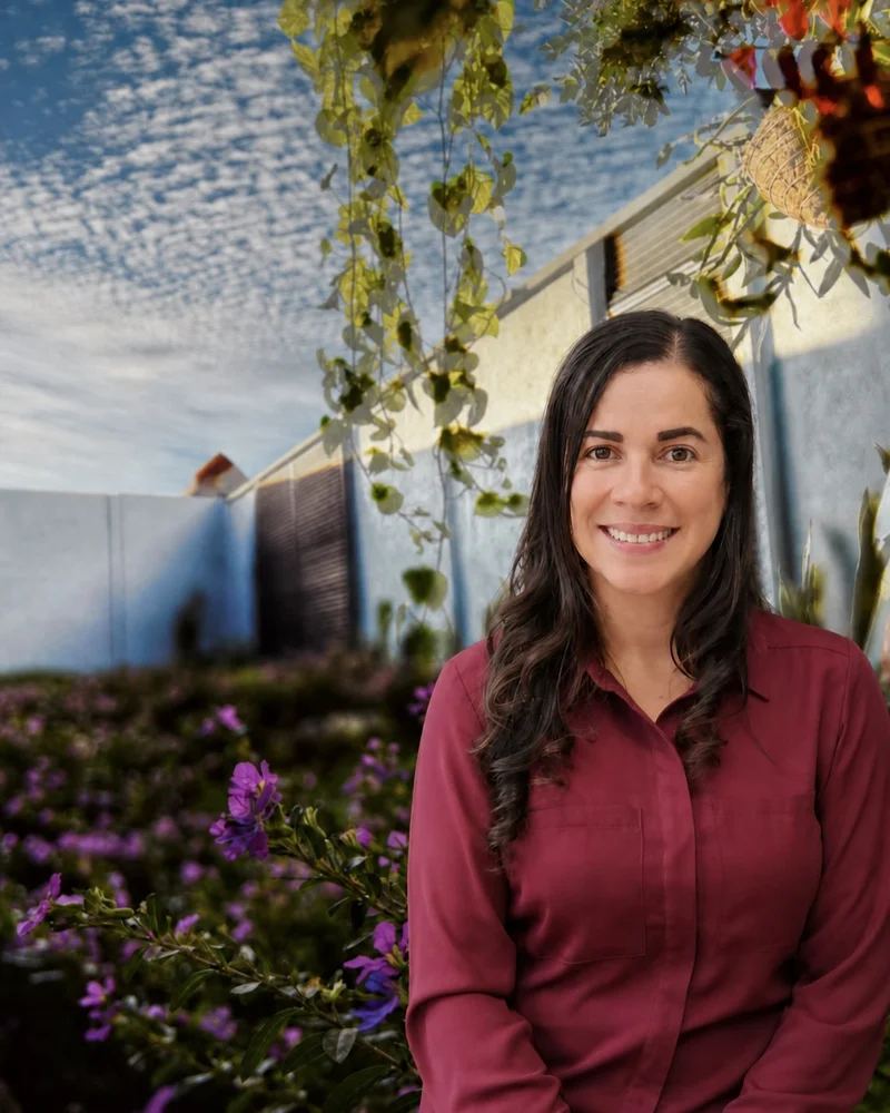 Retrato de Lisbeth Rojas, coordinadora administrativa de Consultorio ViveSalud